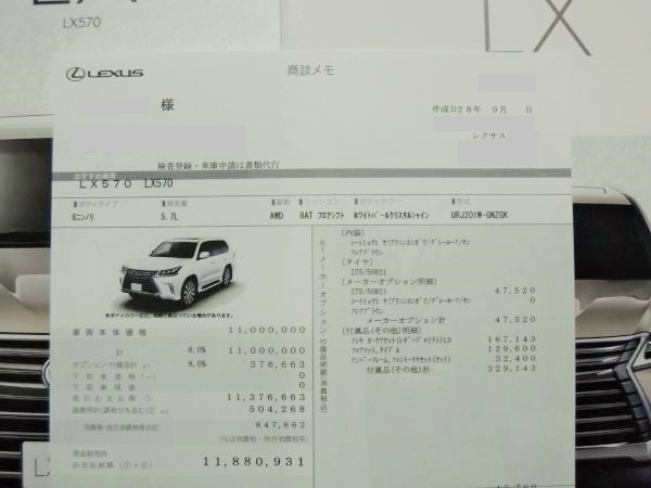 レクサス lx 新型 価格